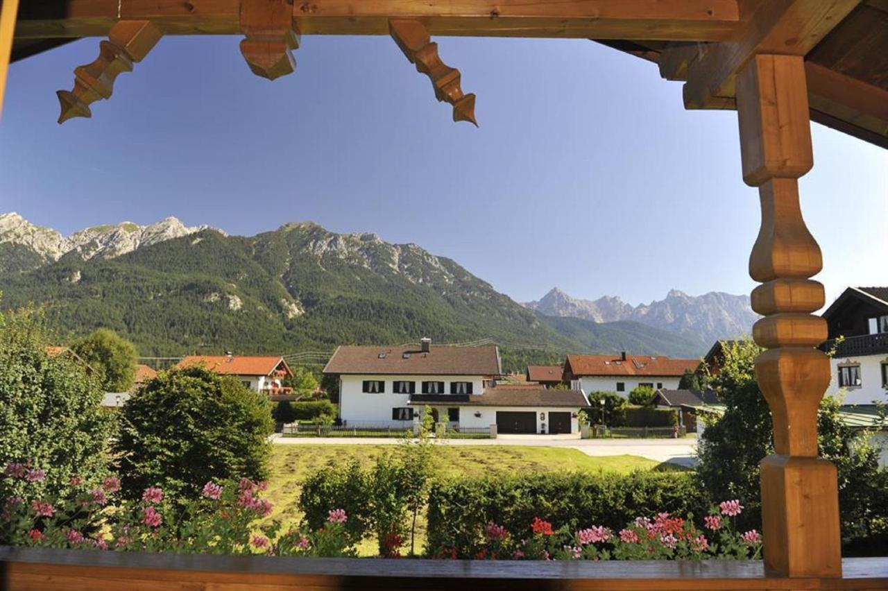 Ferienwohnung Alpenwelt Wallgau Exterior foto